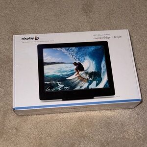 Edge 8-Inch Black WiFi Cloud Frame